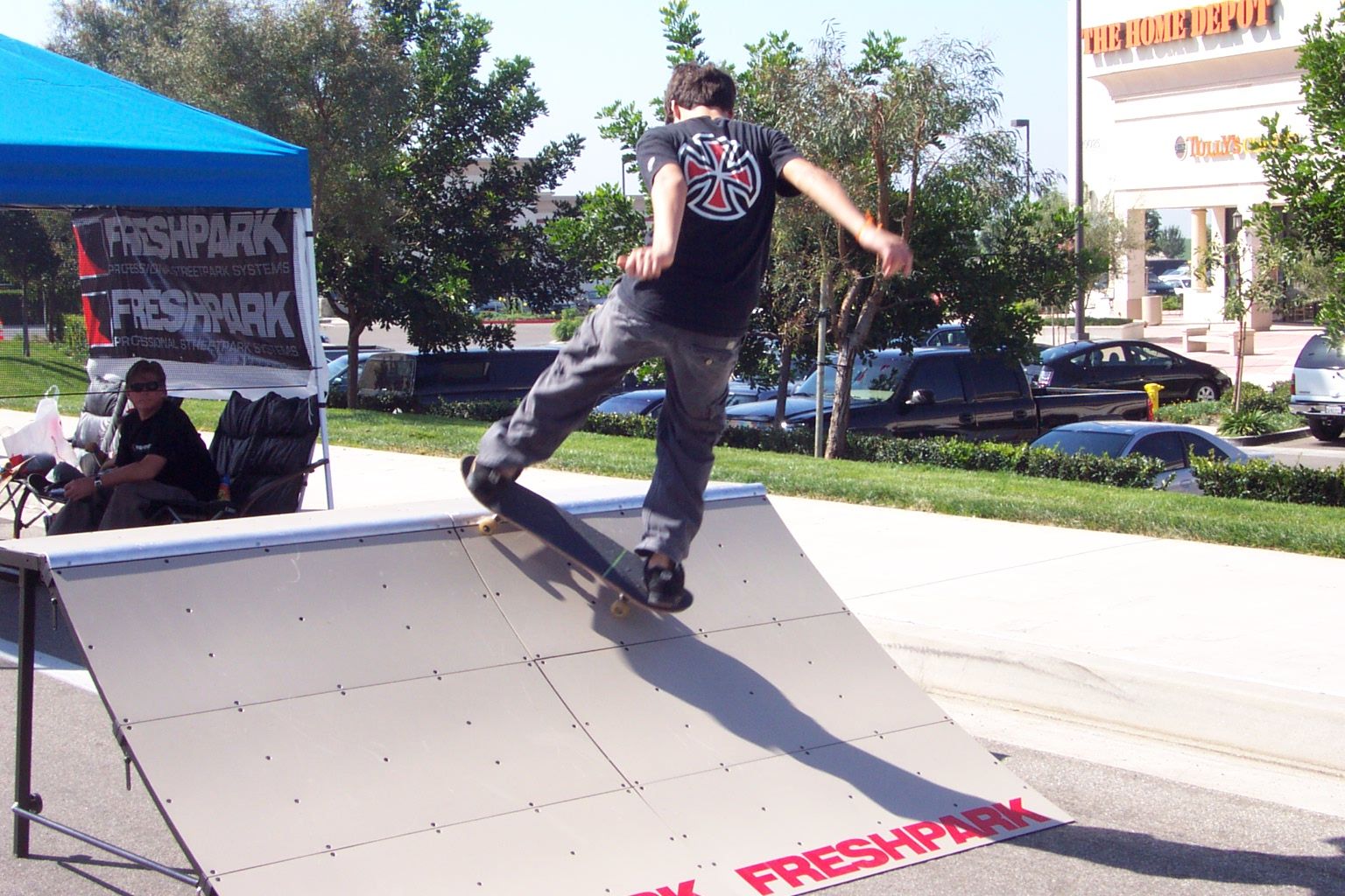 Brad on a Ramp