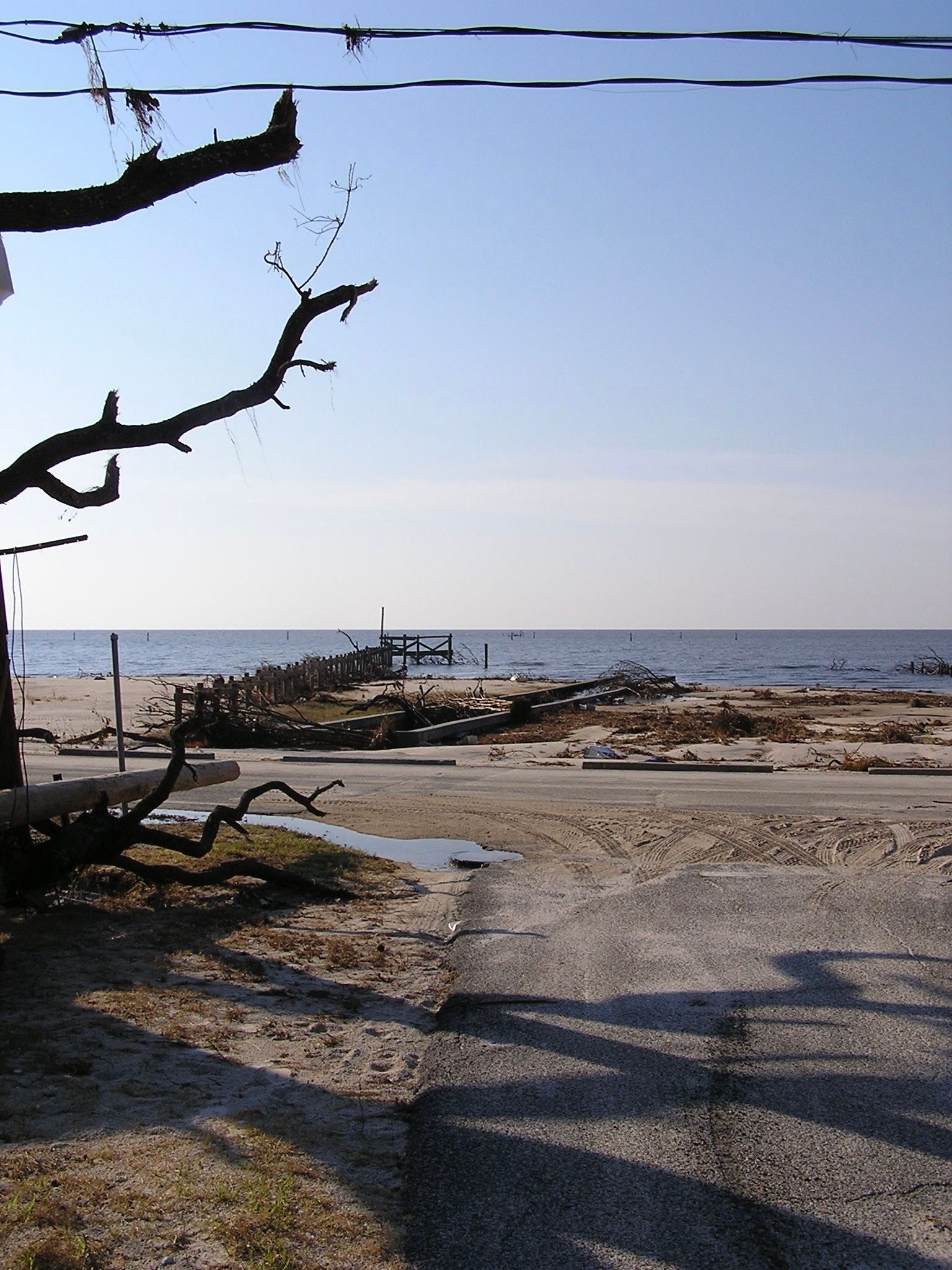Beach from Aiken St. Waveland